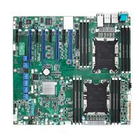 研華ASMB-975 雙路LGA3647-P0 Intel? Xeon? Scalable 服務器主板，帶12個 DDR4, 4個 PCIe x16 + 1個 PCIe x8 + 4 個PCIx4, 14 個 SATA3, 8 個USB3.0, Dual 10GbE, IPMI