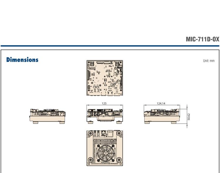 研華MIC-711D-OX MIC-711D-OX 是一款基于英偉達Jetson Orin NX 的 AI 開發(fā)套件，含有多個 I/O 接口，使客戶可以靈活開發(fā)新項目。