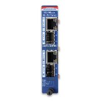 研華BB-850-18610 雙端口、擴(kuò)展溫度 (IE)、100 Mbps 以太網(wǎng) SNMP 可托管媒體轉(zhuǎn)換器