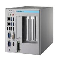 研華UNO-3073G Intel Celeron 847E嵌入式無風扇工業(yè)電腦，帶3個 PCI(e)擴展槽，2個Mini PCIe插槽，2個CFast 插槽