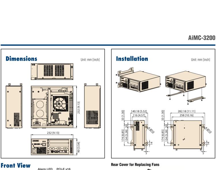 研華AiMC-3200 智能微型工控機(jī)，Intel Core i7/i5/i3 CPU,2 擴(kuò)展槽，250W 80 Plus PSU