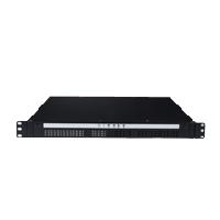 研華ACP-1010 1U 上架式機(jī)箱，用于全長(zhǎng)卡或 ATX/ MicroATX 母板，配有雙SAS/ SATA硬盤托架