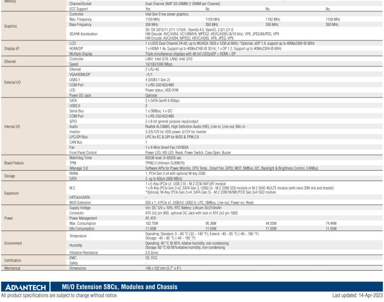研華MIO-5393 第九代Intel 高性能筆記本CPU 3.5寸小尺寸嵌入式單板，性能提升25%，TDP 45W/25W，支持DDR4 64GB內(nèi)存，2LAN, 4USB 3.1，M.2 2280 Key支持NVMe，-40-85℃寬溫