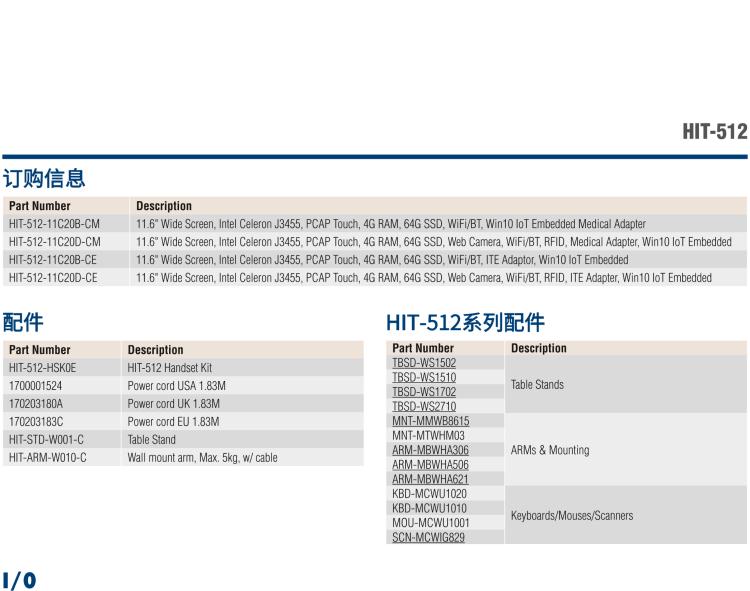 研華HIT-512 11.6" 一體式信息終端，專為醫(yī)療與智能零售而設(shè)計