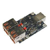 研華BB-USBHUB4OEM ULI-414LIB-工業(yè)USB 2.0集線器，4端口，高穩(wěn)固力連接器